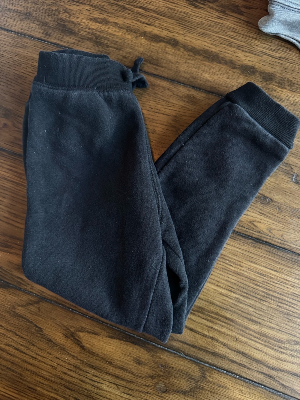 Place Black Fleece Joggers for Kids
